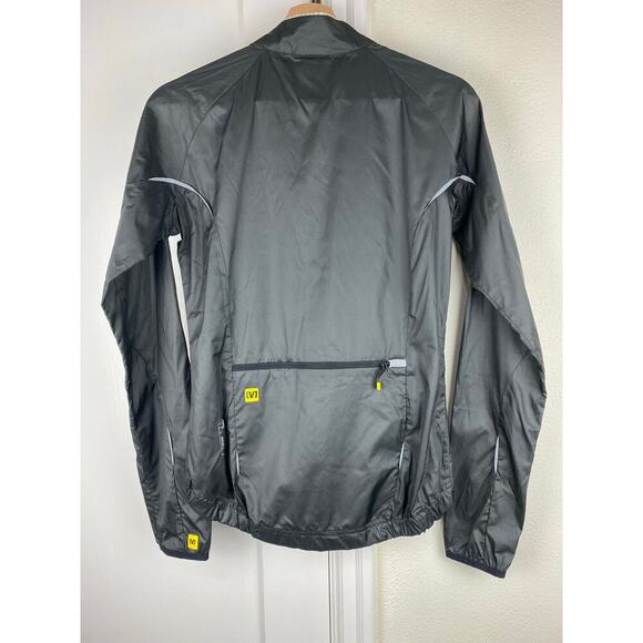 Mavic Wind SL Women's XS Black Full Zip Packable Lightweight Windbreaker Jacket - Picture 5 of 9